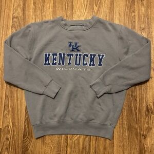 Vintage 90s Kentucky Wildcats Sweatshirt Adult Small‎ Gray Colosseum Athletics